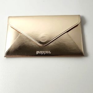 Gold Credit/Business Card Wallet ■ Poppin